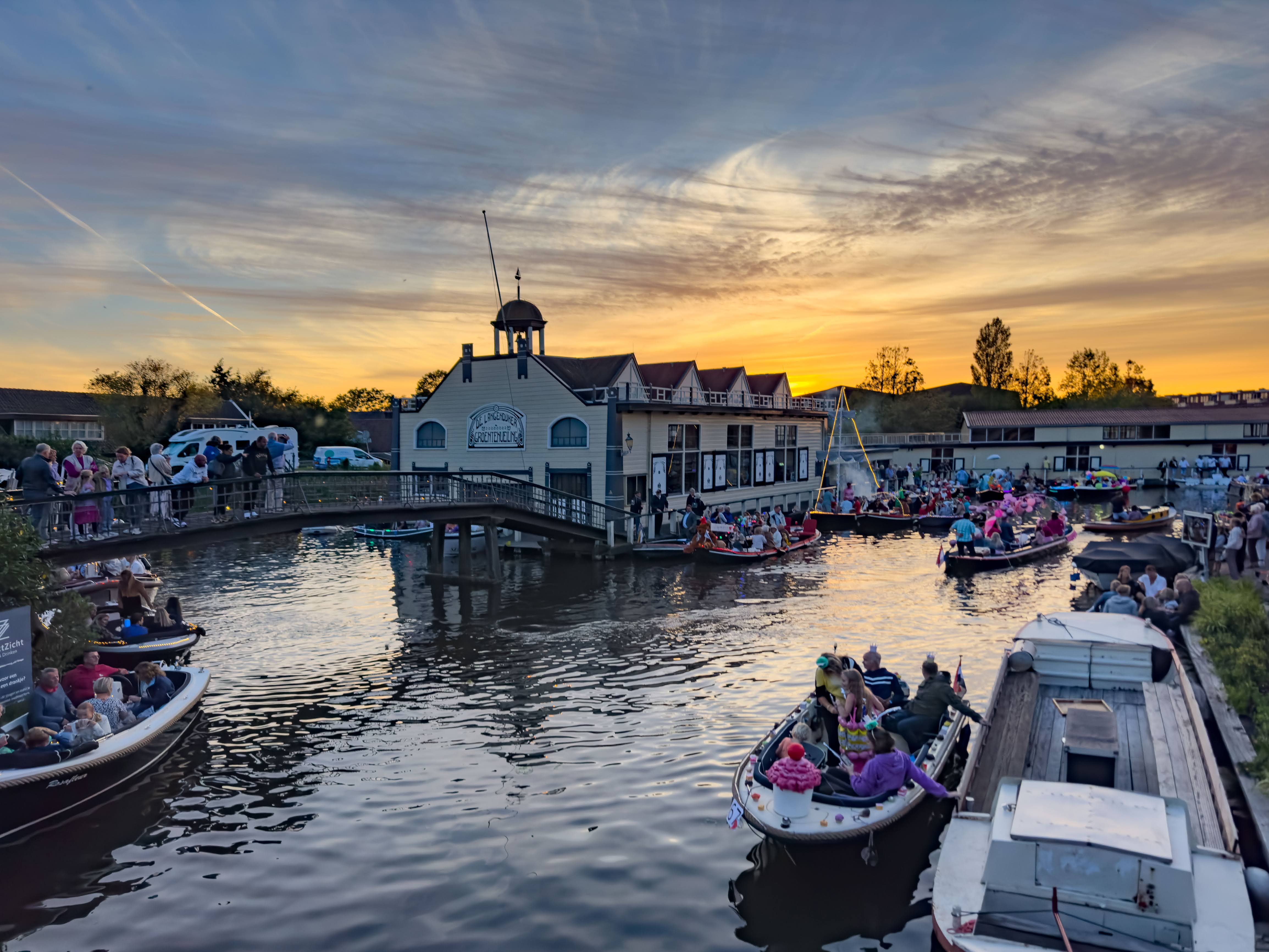 Lichtjesavond bij Museum De Broekerveiling